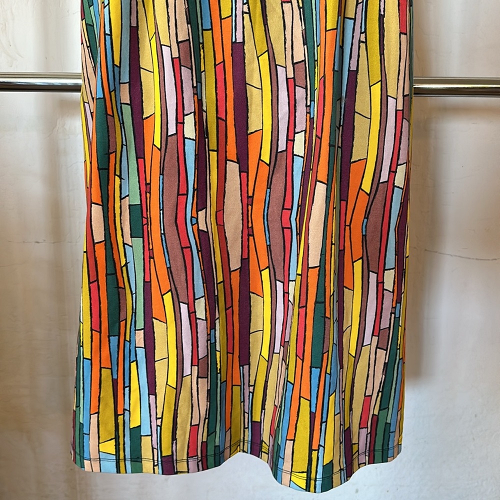 Hottie + Lord Women’s Multicolored Scrunch Sleeve Dress - Picture 10 of 15